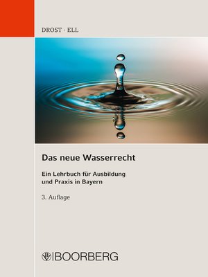 cover image of Das neue Wasserrecht